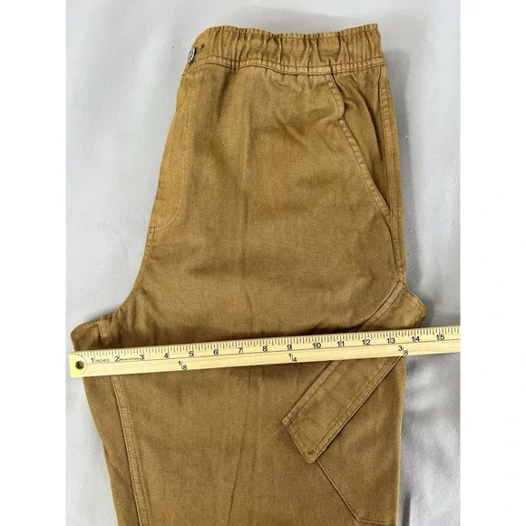 Nike Jordan Essentials Washed Chicago Pants FN6364-231‎ Brown Men's LARGE NWT